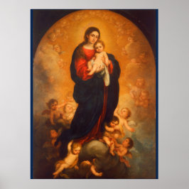 Madonna en kind ... Poster