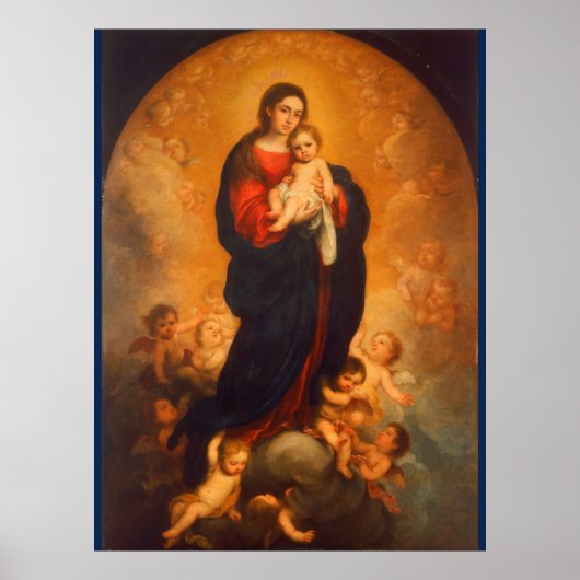 Madonna en kind ... Poster (Voorkant)