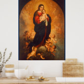 Madonna en kind ... Poster (Keuken)