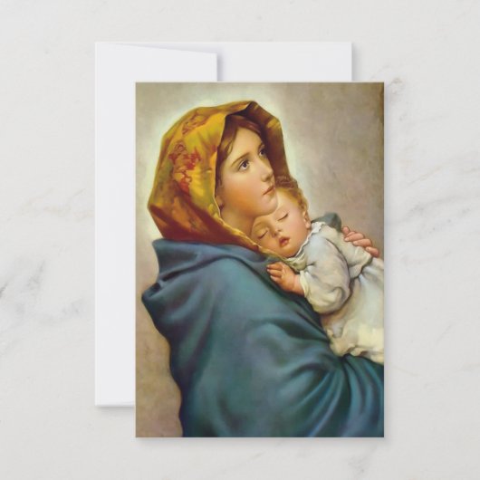 Madonna en Kind Roberto Ferruzzi Madonnina Maria (Voorkant)