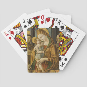 madonna en kind speelkaarten