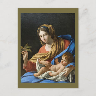 Madonna en Kind Vakantie Kerst kerstkaart Briefkaart