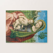 Madonna en kind van Giovanni Bellini Religieuze Legpuzzel (Horizontaal)