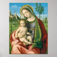 Madonna en kind van Giovanni Bellini Religieuze