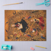 MADONNA EN KIND VAN HET ROOS BOWER, ANGELS Kerstmi Tissuepapier (Craft)