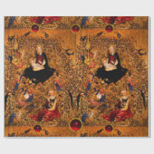 MADONNA EN KIND VAN ROOS BOWER MET ENGELEN CADEAUPAPIER (Vlak)