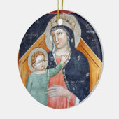 Madonna en kind: Verona Keramisch Ornament (Links)