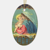  Madonna en kindersieraad Keramisch Ornament (Links)