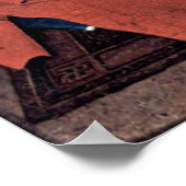 Madonna en kindlezen door Jan van Eyck Poster (Hoek)