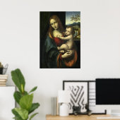Madonna en Poster van de Renaissance Kunst voor ki (Thuiskantoor)