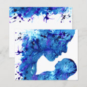 Madonna en waterverf van de geboorte van kinderen (Voorkant / Achterkant)