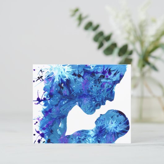 Madonna en waterverf van de geboorte van kinderen (Staand voorkant)