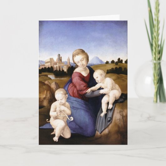 Madonna Esterhazy - Raphael - c1508 Kaart (Voorkant)