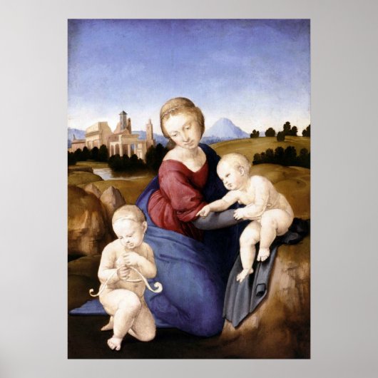 Madonna Esterhazy - Raphael - c1508 Poster (Voorkant)