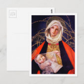 Madonna Holding Child Briefkaart (Voorkant / Achterkant)