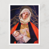 Madonna Holding Child Briefkaart (Voorkant)