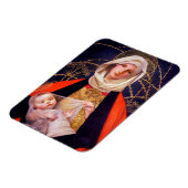 Madonna Holding Child Magneet (Linkerzijde)