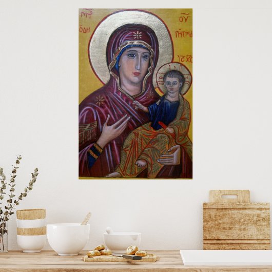Madonna Icon Poster (Keuken)