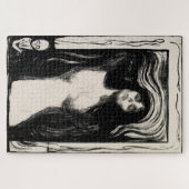 Madonna – Iconisch expressionistisch meesterwerk Legpuzzel (Horizontaal)
