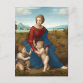 Madonna in de wei | Raphael Briefkaart (Voorkant)