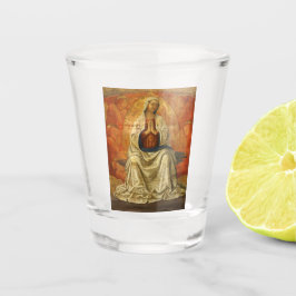 Madonna in Gloria (Maagd Mary Enthroned) Shot Glas