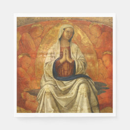 Madonna in Gloria (Virgin Mary Enthroned) Servet