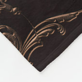 Madonna in Glory by Carlo Dolci Fleece Deken (Hoek)