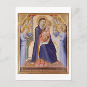 Madonna in Glory, c.1315 (tempera op het paneel) Briefkaart (Voorkant)