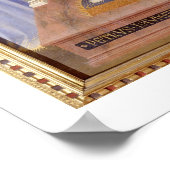 Madonna in Glory, c.1315 (tempera op het paneel) Poster (Hoek)