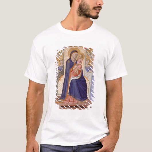 Madonna in Glory, c.1315 (tempera op het paneel) T-shirt (Voorkant)