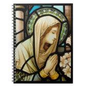 Madonna in het Glas in lood van Prayer Notitieboek (Voorkant)