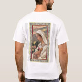 Madonna in het wit t-shirt (Achterkant)