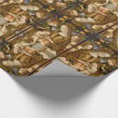 Madonna Jesus Christus Angels Elegant Cadeaupapier (Hoek)