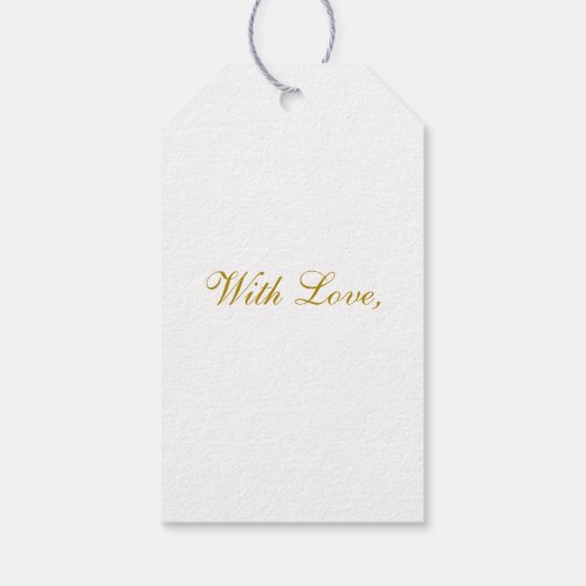 Madonna Jesus Christus Angels Elegant Kerstmis Cadeaulabel (Achterkant)