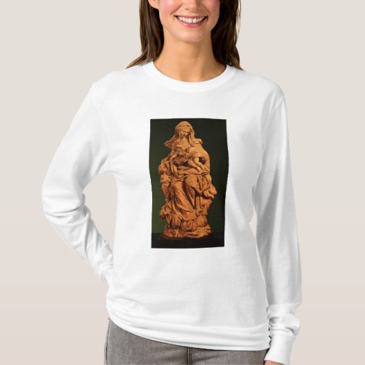 Madonna, Jezus en Sint John de Baptist T-shirt (Voorkant)