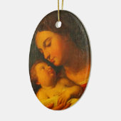 Madonna & Kind - Anton Raphael Mengs Keramisch Ornament (Links)