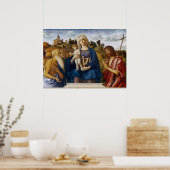 Madonna Kind - Cima da Conegliano Fijne Kunst Post Poster (Keuken)