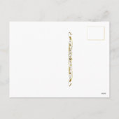 Madonna & Kind door Bouguereau Biblical Citaat Feestdagenkaart (Achterkant)