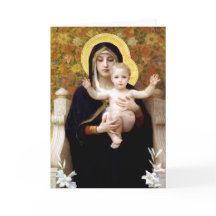 Madonna & Kind door Bouguereau Religious Kerstmis