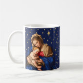 Madonna & Kind Kerstcadeau Priesters Pastors Koffiemok (Links)