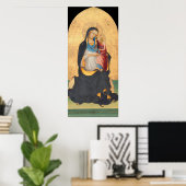 Madonna & Kind - Lorenzo Monaco Fijne Kunst Poster (Thuiskantoor)