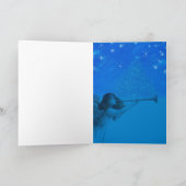 Madonna & Kind magische kerst Feestdagen Kaart (Binnen)