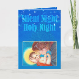 Madonna & Kind magische kerst Feestdagen Kaart