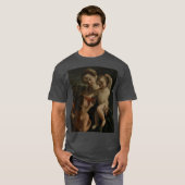 Madonna & Kind met het kind Johannes de Doper T-shirt (Voorkant volledig)