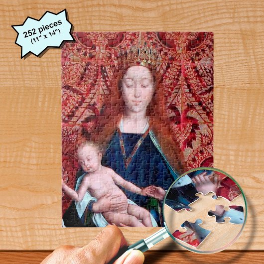 Madonna & Kind Mozaïek Legpuzzel