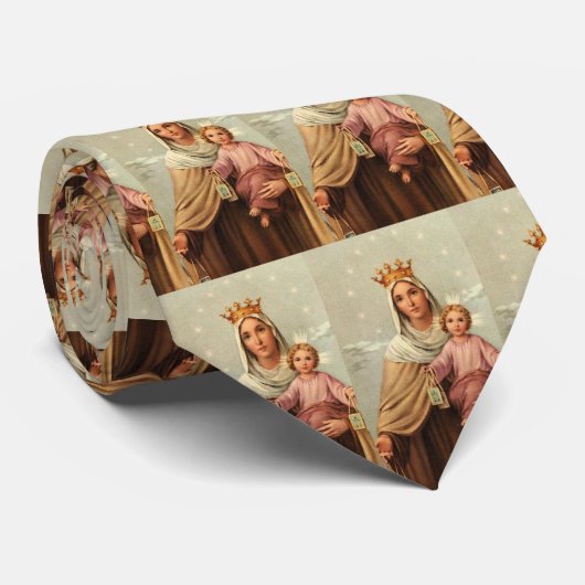 Madonna & Kind Stropdas (Opgerold)
