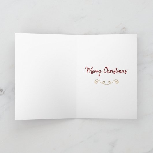 Madonna & Kindje Kerstkaart Kaart (Binnen)