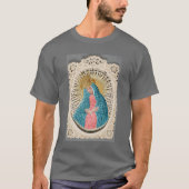 Madonna Koningin van de Hemel op Kant T-shirt (Voorkant)