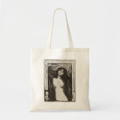 Madonna Liebendes Weib (1895) van Edvard Munch Tote Bag (Voorkant)