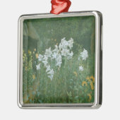 Madonna Lilies in een tuin Metalen Ornament (Links)